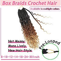 Crochet Box Braids Boho Box Braids Crochet Braids Hair Bohomian Box Braid Crochet Hair Synthetic Braiding Hair Goddess Box Brai