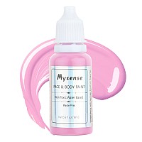 Mysense Pastel Pink Face Body Painteaster Bunny Face Paintwater Based Washable Cream Body Paint For Adults And Childrenpink F