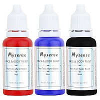 Mysense Face Body Paint Kitwater Based Washable Face Paintnontoxic Cream Body Paint For Adults And Children Halloween Costume