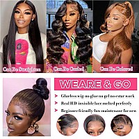 Aaliweya 5X5 Wear And Go Glueless Wig Pre Cut Lace Closure Wigs For Women 5X5 Hd Lace Closure Wigs Human Hair Pre Plucked Body W