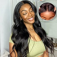 Aaliweya 5X5 Wear And Go Glueless Wigs Human Hair Pre Plucked 180 Density Hd Lace Closure Wigs Human Hair 5X5 Body Wave Closure