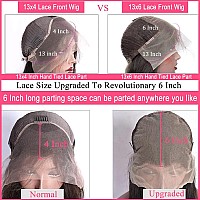 Drosuud Body Wave Lace Front Wigs Human Hair 13X6 Hd Lace Frontal Glueless Wigs For Women Human Hair Pre Plucked With Baby Hair