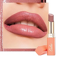 Oulac Pink Lipsticks For Women Coral Nude Matte Lipstick Full Coverage Lip Color Satin Matte Finish Cream Texture Hydrating