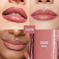 Oulac Pink Lipsticks For Women Coral Nude Matte Lipstick Full Coverage Lip Color Satin Matte Finish Cream Texture Hydrating