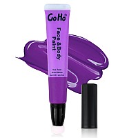 Go Ho Purple Face Paint Stick085Ozwater Based Cream Purple Body Paint Washableface Paint Kit Covers Oilfreehalloween Cosp