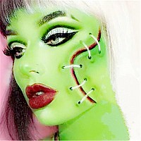 Go Ho Pastel Green Face Paint Stick085Ozwater Based Cream Body Paint Washableliquid Concealercovers Oilfreehalloween Cos