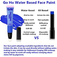 Go Ho Pastel Green Face Paint Stick085Ozwater Based Cream Body Paint Washableliquid Concealercovers Oilfreehalloween Cos