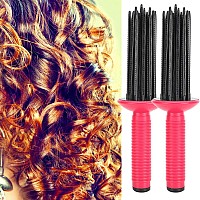 Styler For Curly Hair Lift Tool,Anti Slip Hair Curler, Fluffy Curls With Curling Wand And Round Hair Brush, Hairstyling Tools For Perfect Hair Curling