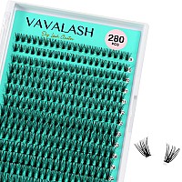 Vavalash Lash Clusters 20Dc007916Mm Diy Individual Lashes 280 Pcs Cluster Lashes 10D 20D 30D 40D 50D C D Curl Volume False