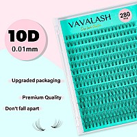 Vavalash Lash Clusters 10Dc007916Mm Diy Individual Lashes 280 Pcs Cluster Lashes 10D 20D 30D 40D 50D C D Curl Volume False