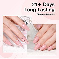 Beautpal Gel Nail Polish 1Pc 15Ml Nude Pink Nail Polish Soak Off Uv Led Nail Gel Polish Nail Art Starter Manicure Salon Diy At H