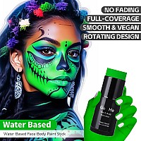 Go Ho Amazon Green Face Paint Stickwater Based Washable Face Paint Makeup Sticknontoxic Fullcoverage Cream Body Paint For Ad