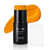 Go Ho Orange Face Paint Stickwater Based Washable Face Body Paint Sticknontoxic Fullcoverage Cream Body Paint For Adults Chi