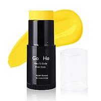 Go Ho Yellow Face Body Paint Stickwater Based Washable Yellow Face Paint Sticknontoxic Fullcoverage Cream Yellow Body Paint