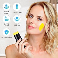 Go Ho Yellow Face Body Paint Stickwater Based Washable Yellow Face Paint Sticknontoxic Fullcoverage Cream Yellow Body Paint