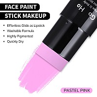 Go Ho Light Pink Face Body Paint Stickwater Based Washable Face Paint Sticknontoxic Fullcoverage Cream Light Pink Body Paint