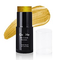 Go Ho Metallic Gold Face Body Paint Stickwater Based Washable Gold Face Paint Sticknontoxic Cream Metallic Finish Gold Body P