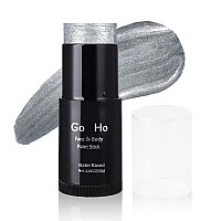 Go Ho Pearl Silver Face Body Paint Stickwater Based Washable Silver Face Paint Sticknontoxic Fullcoverage Cream Silver Body