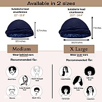 Caplord Turban Men Silk Turban Satin Lined Turban Head Wrap Men Pretied Skull Cap For Men And Women Sleeping Bonnet Halo Turban