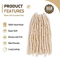 Wignee Crochet Hair 120 Strands Faux Locs 8 Inches Soft Locs Pretwisted Locs 6 Packs Prelooped Crochet Hair For Black Women8