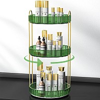 Laiwoo 360 Rotating Makeup Organizer Highcapacity Perfume Skincare Organizers Cosmetic Dresser Storage Bathroom Countertop Org