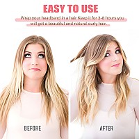 Ailsa Heatless Curlers To Sleep In Heatless Curling Rod Headband For Long Hair Overnight No Heat Curls For Women Velvet Hair Rol