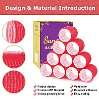 Self Grip Hair Roller Sethair Roller Set 24 Pcshair Rollers With Hair Roller Clips And Combsalon Hairdressing Curlersdiy Hai