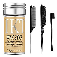 Hair Wax Stick For Wigs With Brushes Bed Head Stick Edge Control Slick Stick Hair Pomade Stick Nongreasy Styling Wax 27 Oz Lo