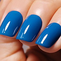 Ozzeal Gel Polish 1 Pcs 15Ml Navy Blue Gel Nail Polish Soak Off Led Uv Gel Nail Polish Art Starter Manicure Salon Diy Nail Gel P