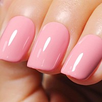 Ozzeal Gel Polish 1 Pcs 15Ml Dusty Pink Gel Nail Polish Soak Off Led Uv Gel Nail Polish Art Starter Manicure Salon Diy Nail Gel