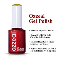 Ozzeal Gel Polish 1 Pcs 15Ml Tan Yellow Gel Nail Polish Soak Off Led Uv Gel Nail Polish Art Starter Manicure Salon Diy Nail Gel