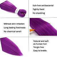 Pre Stretched Braiding Hair Extensions 30 Inch 3 Packs Long Professional Crochet Twist Braids Hair Synthetic Box Braiding Hair H