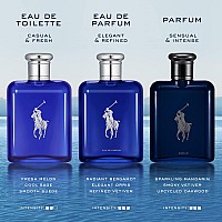 Ralph Lauren Fragrances Polo Blue Parfum Mens Cologne Aquatic Fresh With Citrus Oakwood And Vetiver Intense Fragr