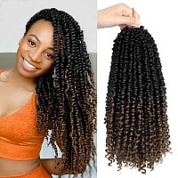 Bileaf Crochet Passion Twist Hair Pre Looped 14 Inch 8 Packs Twist Crochet Hair Pre Twisted Passion Twist Crochet Hair For Croc