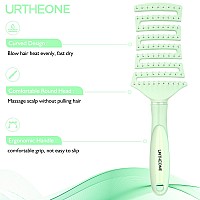 Hair Brush Curved Vented Detangling Hair Brushes For Women Men Wet Or Dry Hairfaster Blow Drying Styling Professional Paddle V