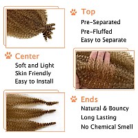 Marley Twist Braiding Hair Preseparated Springy Afro Twist Hair Kinky Twist Crochet Hair Braids For Distressed Soft Locs Sprin