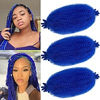 3 Packs Springy Afro Twist Hair 12 Inch Marley Twist Braiding Hair Wrapping Hair For Soft Locs Crochet Hair Pre Fluffed Marley K