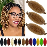 Marley Twist Braiding Hair 12 Inch Afro Twist Hair For Faux Locs Kinky Twist Hair Crochet Hair For Women Springy Afro Twist Hair