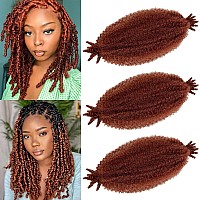 Marley Twist Braiding Hair Preseparated Springy Afro Twist Hair Kinky Twist Crochet Hair Braids For Distressed Soft Locs Sprin