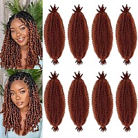 Marley Twist Braiding Hair Preseparated Springy Afro Twist Hair Kinky Twist Crochet Hair Braids For Distressed Soft Locs Sprin