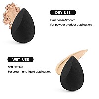 Makeup Sponge Holder Set Dyrenac Breathable Beauty Blender Holder Washable Silicone Make Up Sponges Drying Case Cosmetic Face