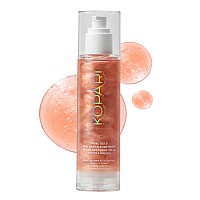 Kopari Sun Shield Body Glow Spf 45 Uv Protection Sunscreen Rose Gold Shimmer Mica Sweat Resistant Antioxidant Vitamin E Ve