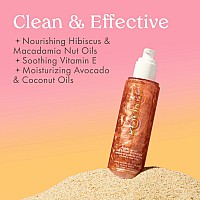 Kopari Sun Shield Body Glow Spf 45 Uv Protection Sunscreen Rose Gold Shimmer Mica Sweat Resistant Antioxidant Vitamin E Ve