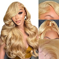 Sfd 22 Inch Honey Blonde Lace Front Wig Human Hair 13X4 Blonde Lace Front Human Hair Wig For Women Honey Blonde Wig Hd Lace Any