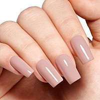 Aillsa Gel Nail Polish Nude Cappuccino Gel Polish Neutral Light Brown Mocha Gel Polish Natural Tan Color Nails Soak Off U V Gel