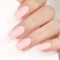 Larvall Beautpal Pink Nude Gel Nail Polish 15Ml Soak Off Uv Led Gel Polish Nail Art Manicure Salon Diy At Home Color 106 Rose Q