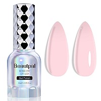 Beautpal Pink Gel Nail Polish 15Ml Soak Off Uv Led Gel Polish Nail Art Manicure Salon Diy At Home Color 107 Pink Lily