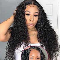 Beautygrace 22Inch Glueless Wigs Human Hair Pre Cut Lace 4X4 Lace Closure Wigs Human Hair For Beginners Brazilian Virgin Deep Wa