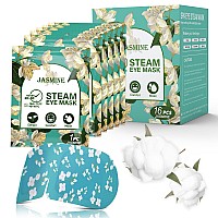 16Pack Steam Eye Masks For Dry Eyes Jasmine Warm Eye Mask For Tired Eyes Relief Eye Fatigue Dark Circle Heat Sleep Eye Mas