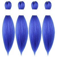 Osuntress Braiding Hair Pre Stretched 10 Inch 4 Bundle Short Hair Extensions For Braids Synthetic Braiding Hair Prestretched